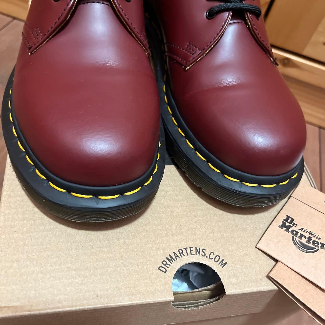 ドクターマーチン 3ホール チェリーレッド 23cm UK4 1461