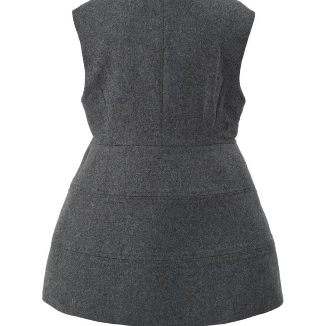 cygne ダックジレ　Marine グレー　新品