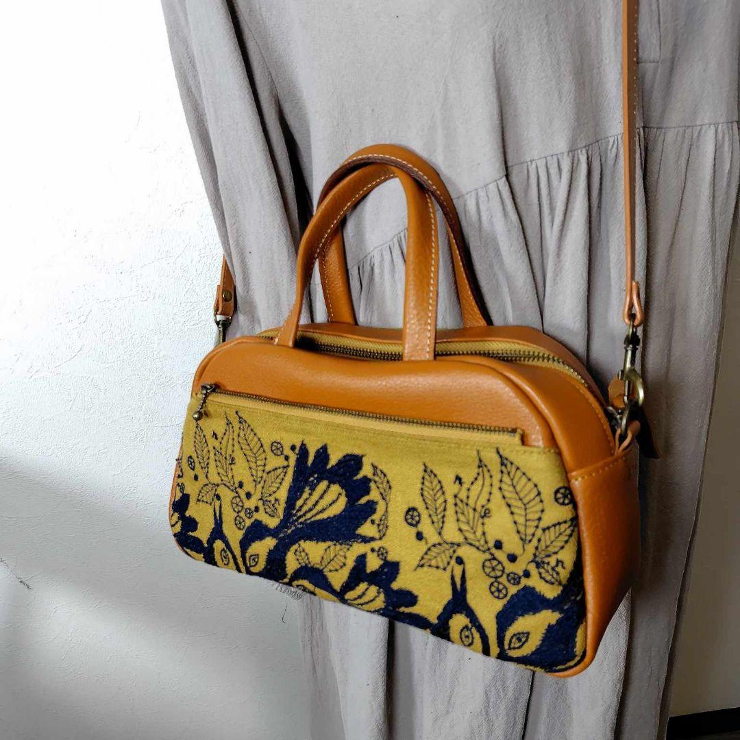 S*o様 ミナペルホネン/carnival カーニバルマスタード/ラウンドボスト