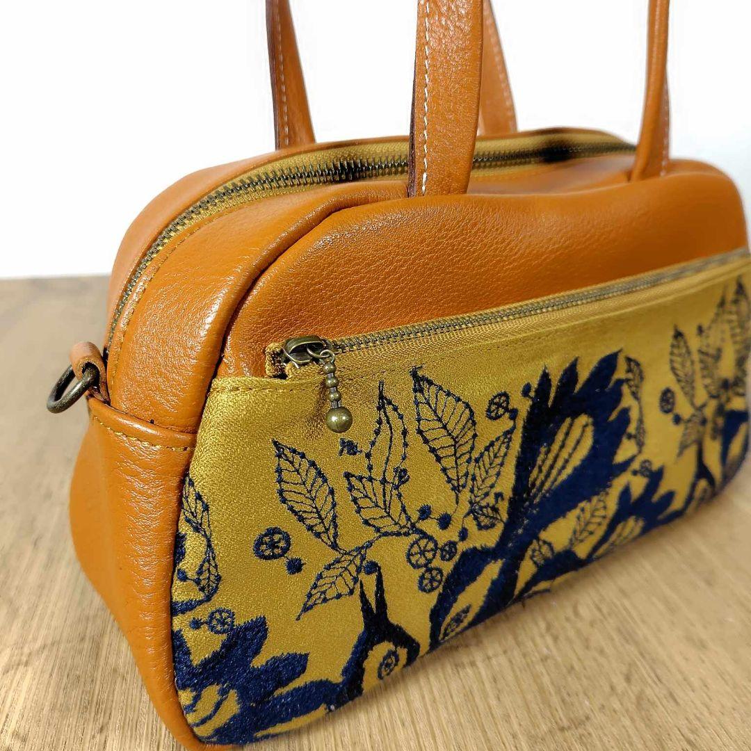 S*o様 ミナペルホネン/carnival カーニバルマスタード/ラウンドボスト