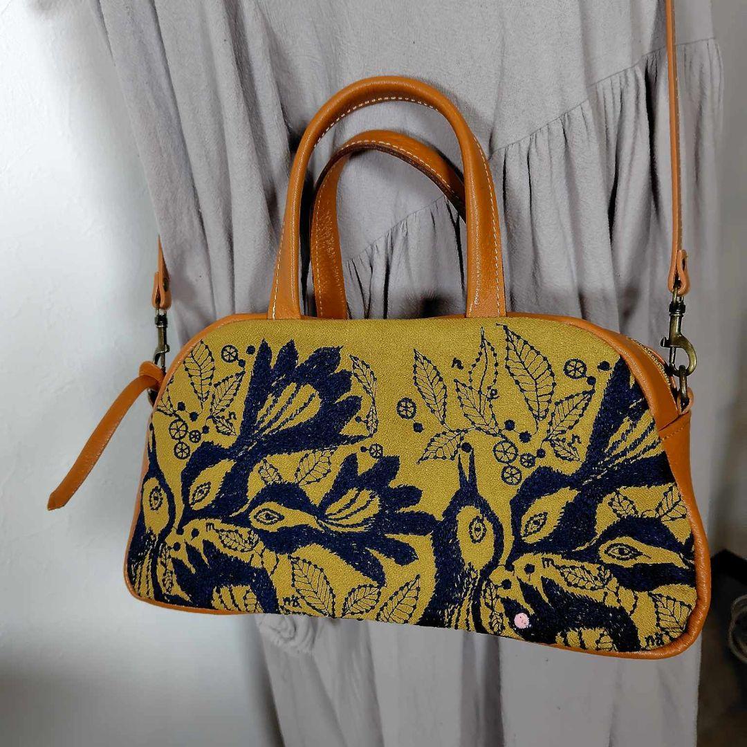 S*o様 ミナペルホネン/carnival カーニバルマスタード/ラウンドボスト