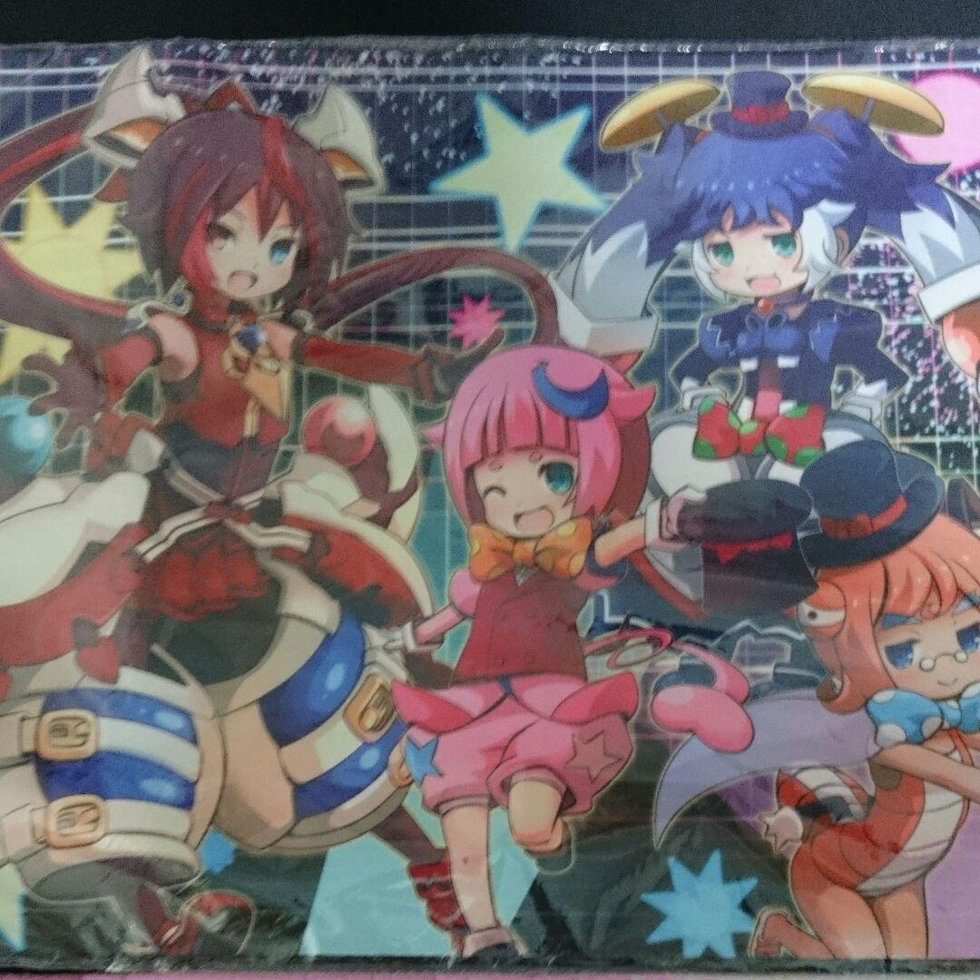 同人プレイマット 遊戯王 擬人化 オッドアイズＰ娘&EM娘