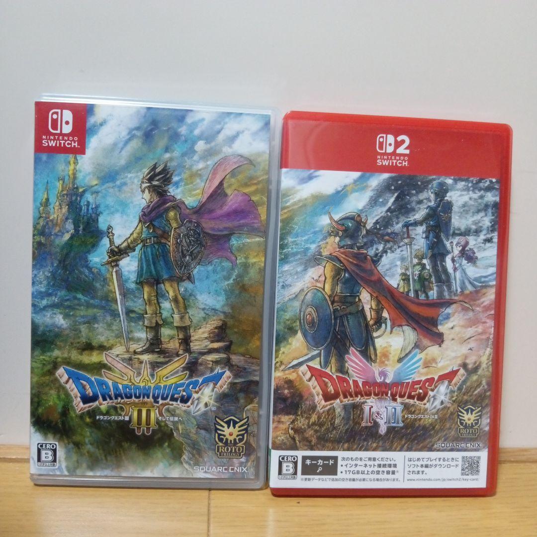 【Switch・Switch2】ドラゴンクエストⅠ・Ⅱ&Ⅲセット