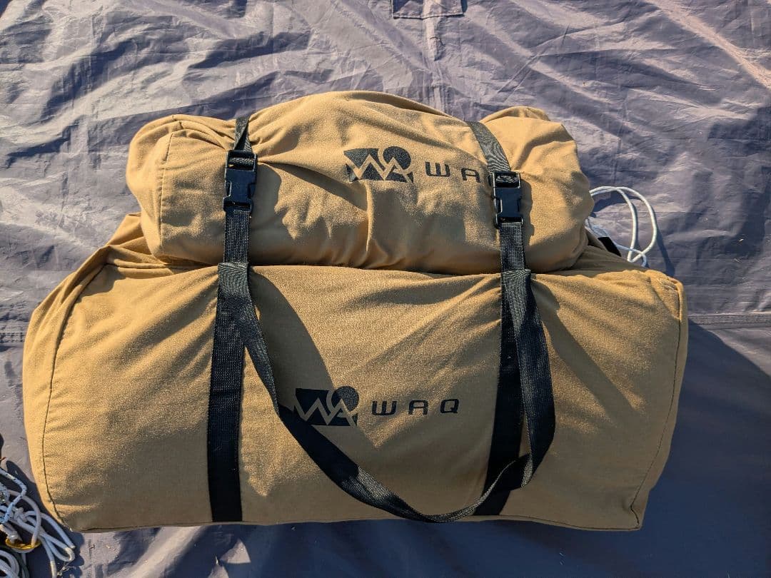 WAQ　Alpha TC/DX TCTDX1＆フロントウォール　ソロテント