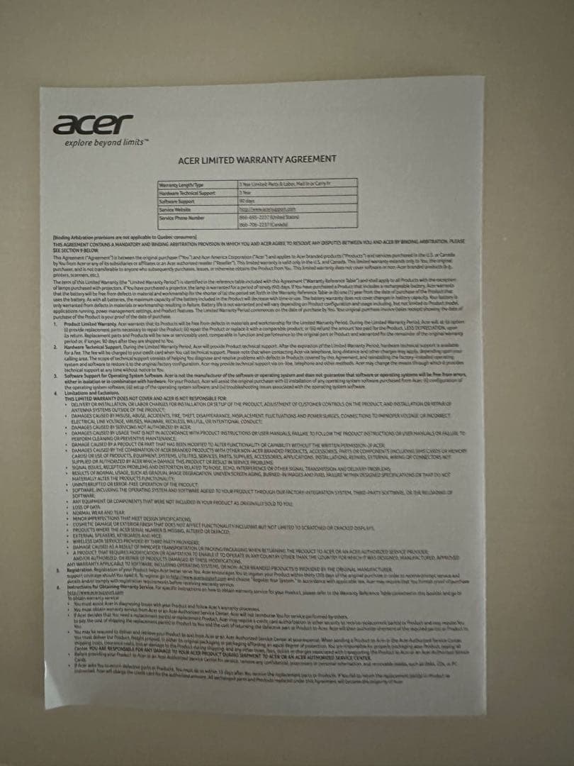 Acer 大型ディスプレイ スタンド付き