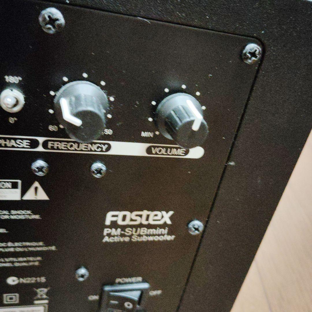 スピーカー・ウーファー Fostex PM-SUBmini