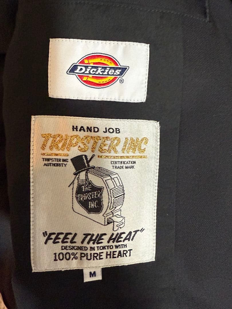 Dickies×Tripster BEAMS 第5弾 ブラック Mサイズ
