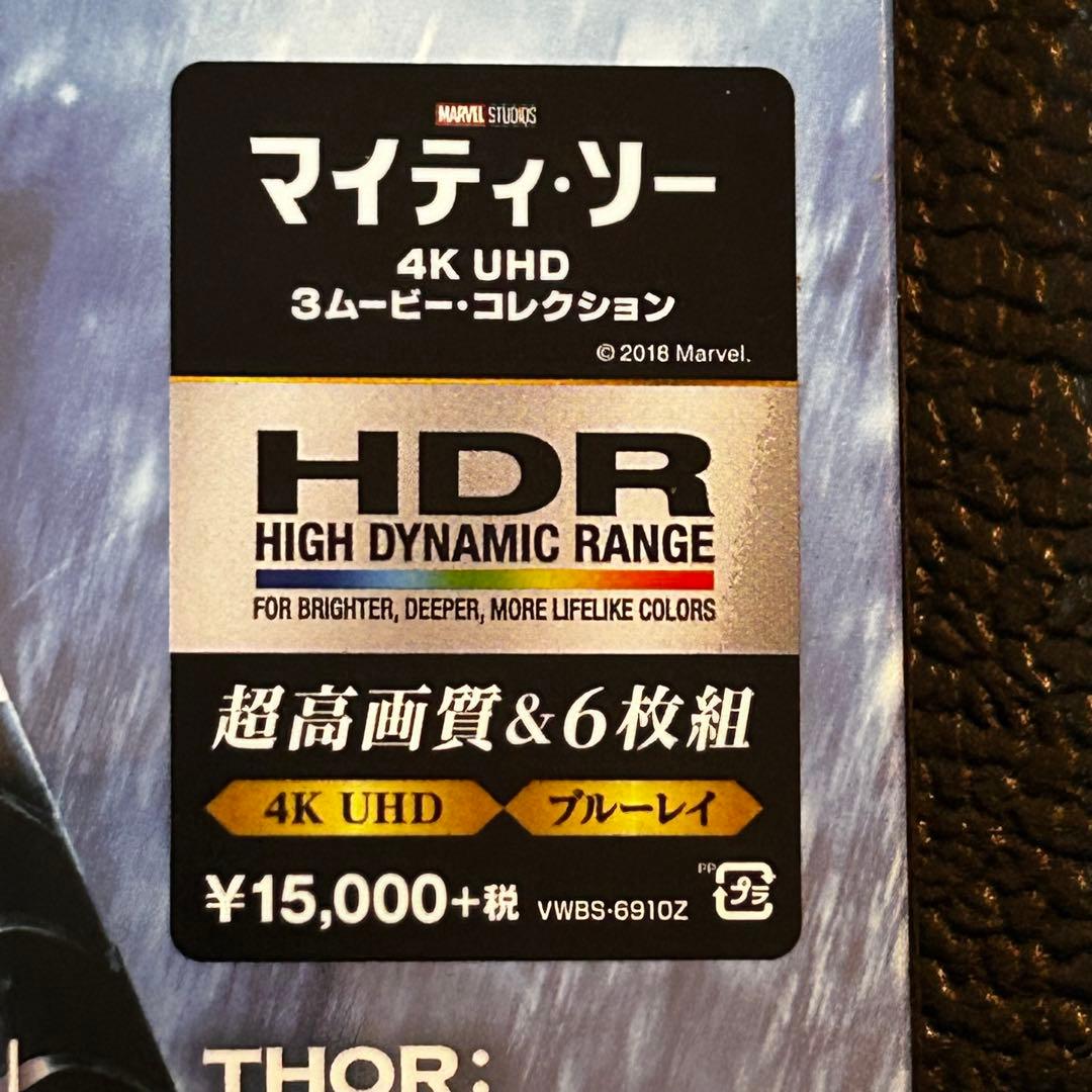 キャプテン・アメリカ: マイティ・ソー　4k UHD 〈数量限定・6枚組〉