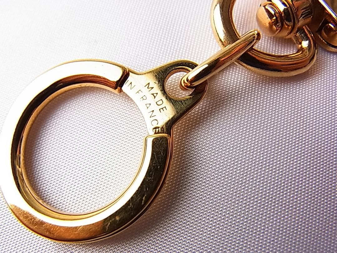 正規美品ルイ ヴィトン アノクレ キーホルダー キーリング M62694男女兼用