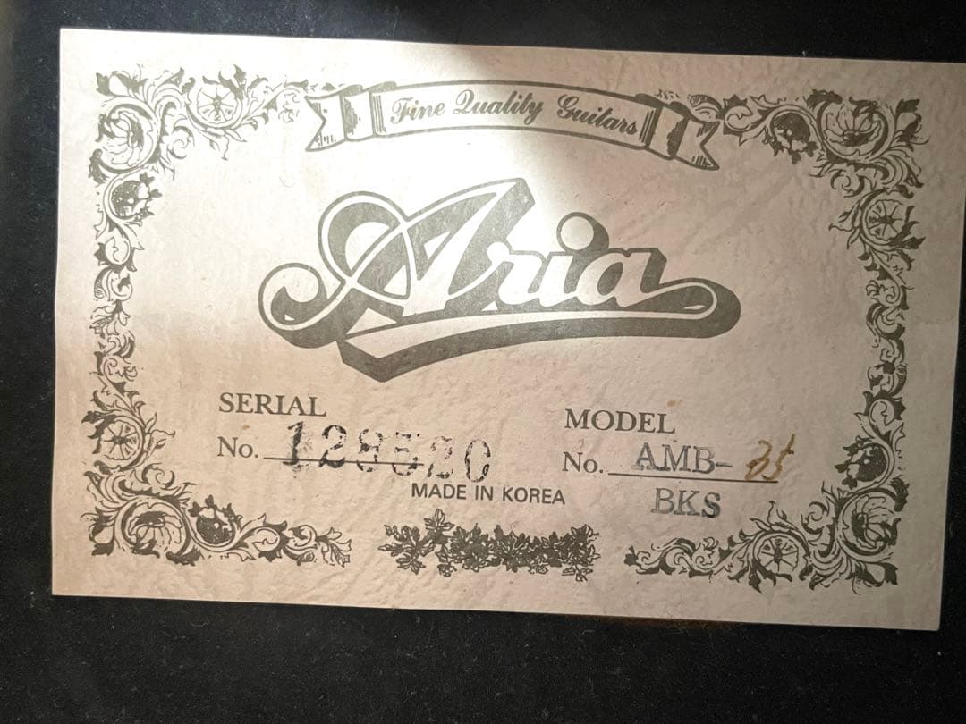 Aria アリア AMB-35 エレアコ アコースティックギター