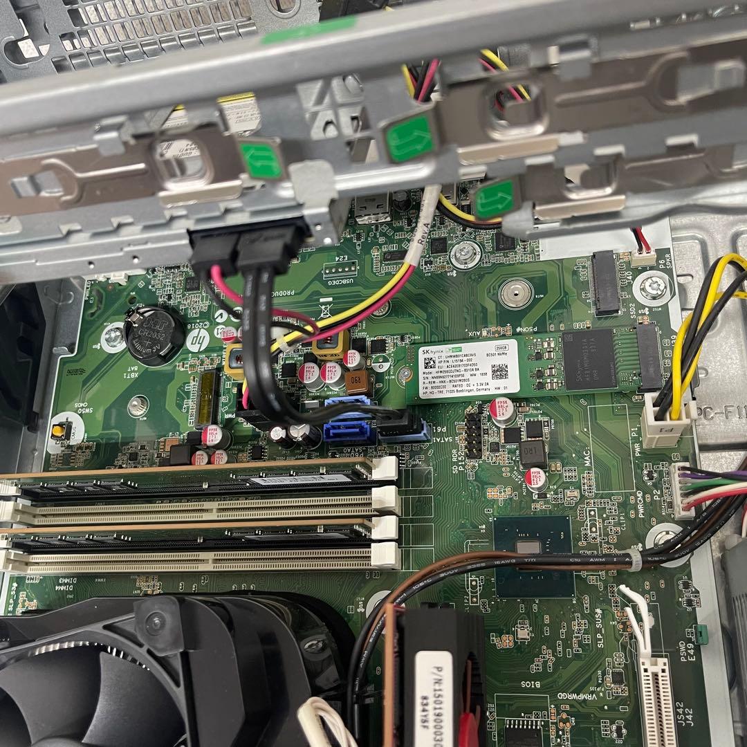 Windowsデスクトップ #439 HP EliteDesk 800 G4 i7-8700 16GB p