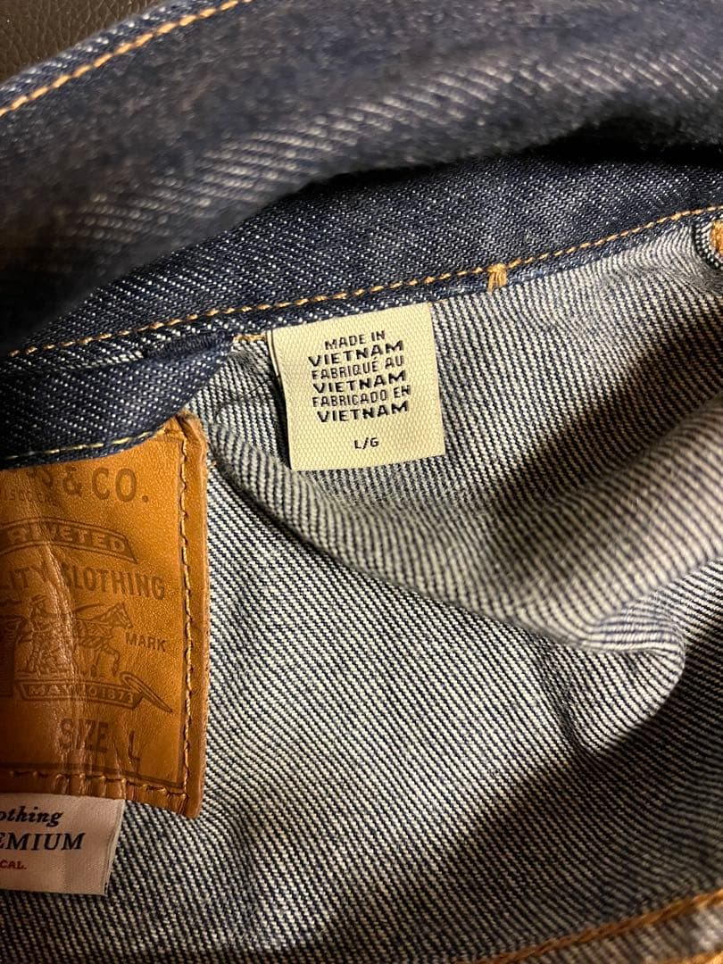 LEVI'S プレミアムデニムジャケット 最新 対戦モデル型