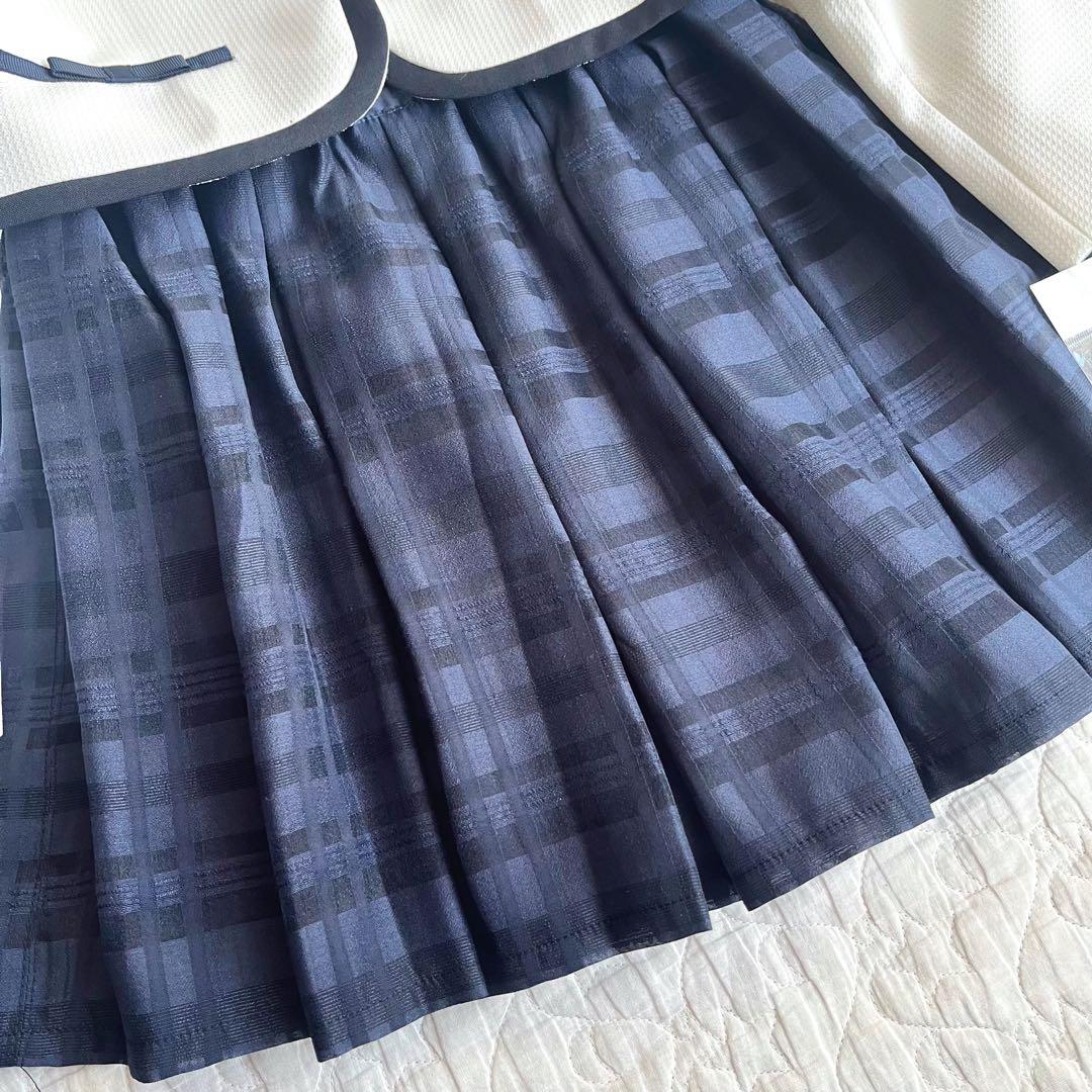 〈新品〉Catherine Cottage女の子フォーマル130 入学式 白×紺