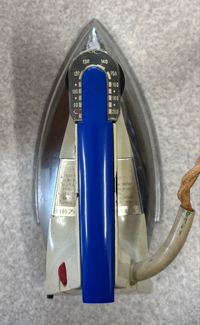 ナショナル 8号自動アイロン NI-41A 昭和レトロ 木箱付き