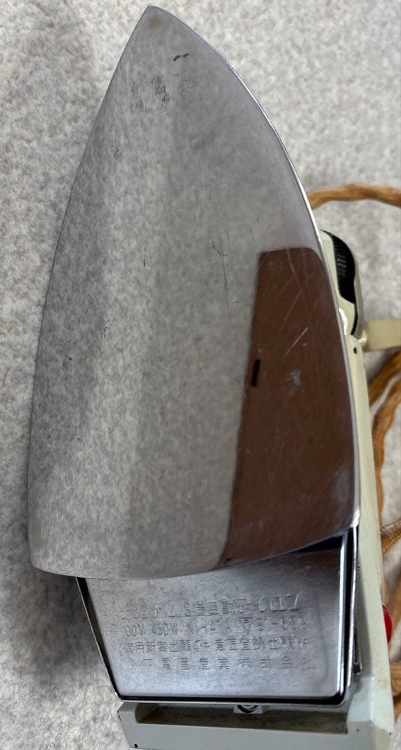 ナショナル 8号自動アイロン NI-41A 昭和レトロ 木箱付き