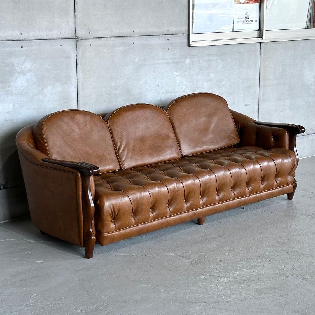 ★maruni★マルニ木工 ベルサイユ｜マキシマムシリーズ 3Pソファ｜ロゴ無し