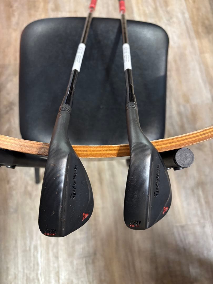 TaylorMade 52度 58度 ブラックウェッジセット(シャフトもブラック