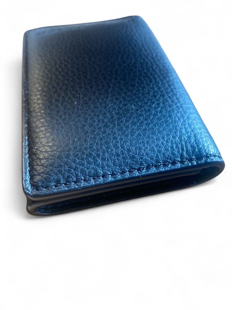 COACH コーチ＊黒 レザー 名刺入れ＊美品未使用＊91308 QB/BK