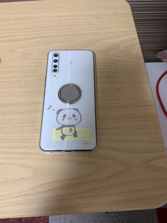 楽天 BIG 5G端末＋青画面保護シート＋楽天パンダスマホカバー×2