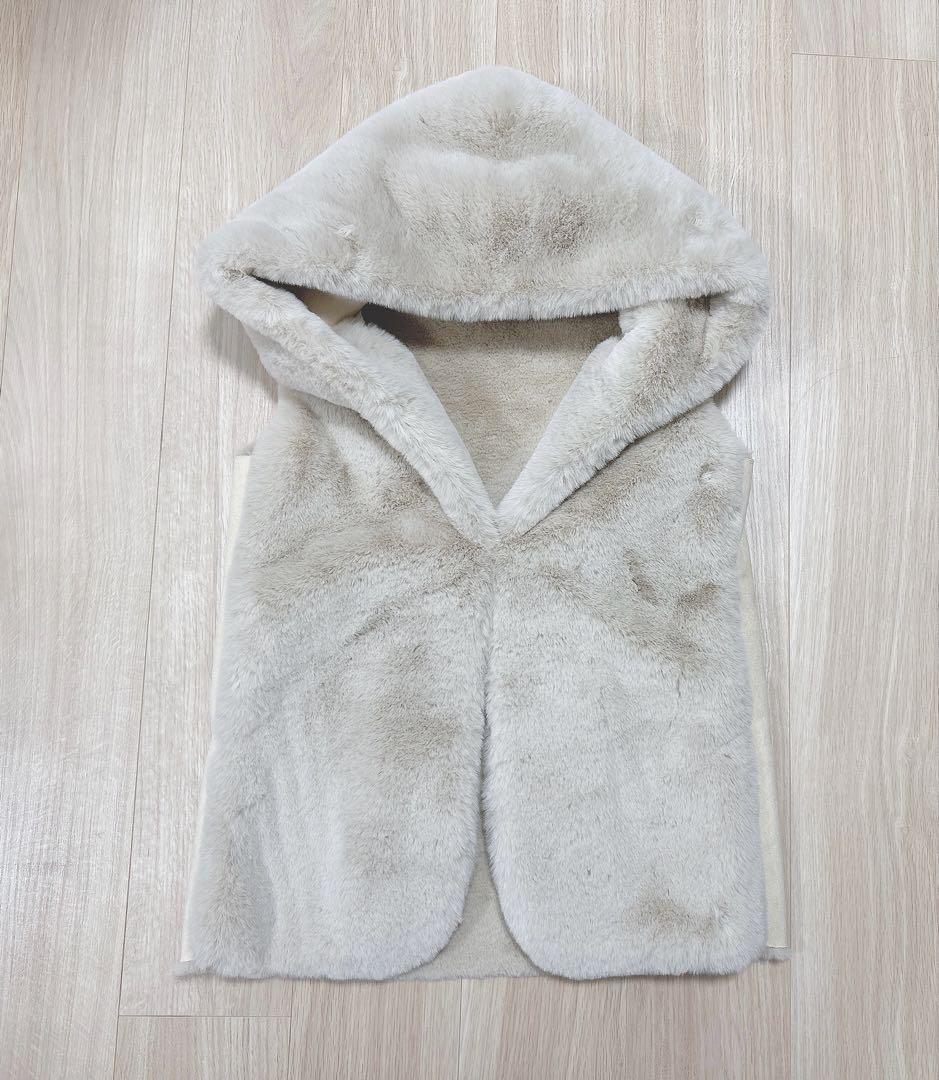 アルアバイル　ルルウィルビー フェイクファーフーディジレ