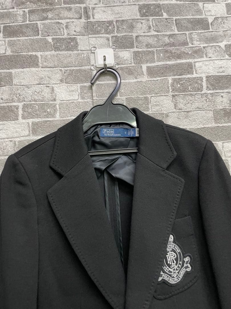 極美品　POLO RALPH LAUREN ロゴクレストニットブレザー　新作
