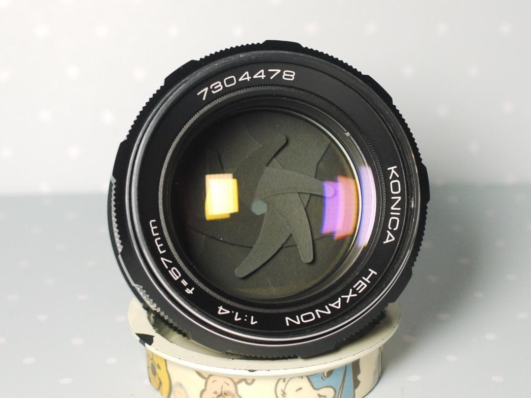 KONICA HEXANON 57mm f1.4 六枚玉