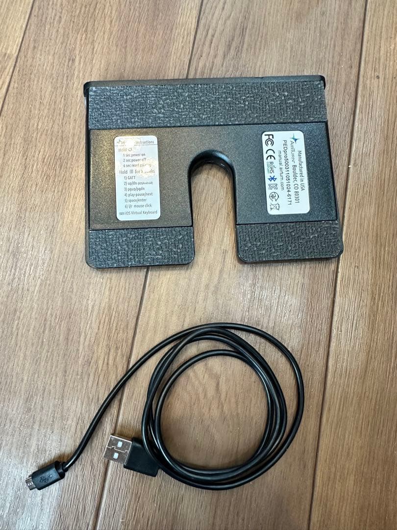 AirTurn PEDpro ハンドフリー譜めくり エアターン フットスイッチ