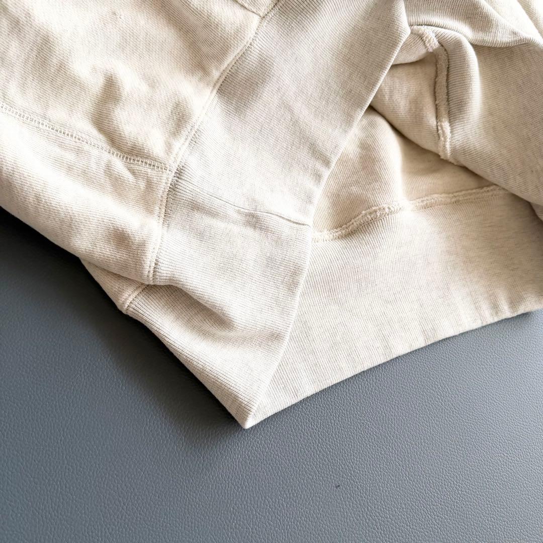 【トゥデイフル】ヘビーウェイトスウェットパーカー クリーム F 厚手 フーディー