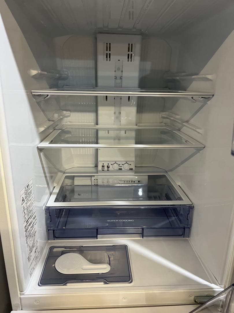 三菱電機 3ドア冷蔵庫 MR-CX27D-W 2019年製 272L