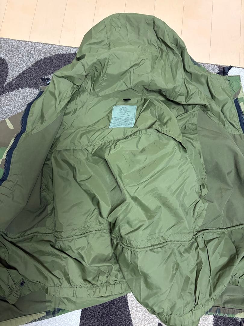 87年 ECWCS GEN1 ゴアテックスパーカー カモ M-S 初期型 米軍