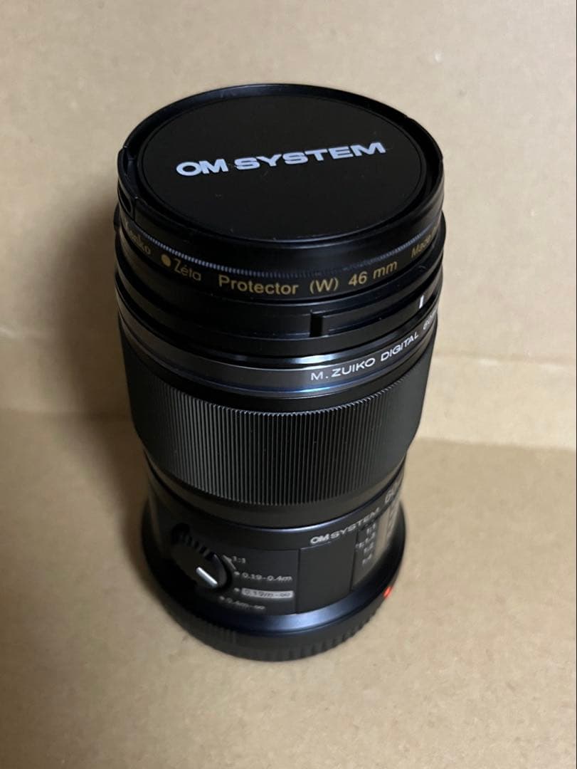 【美品】M.ZUIKO ED 60mm F2.8 Macro（プロテクター付き）