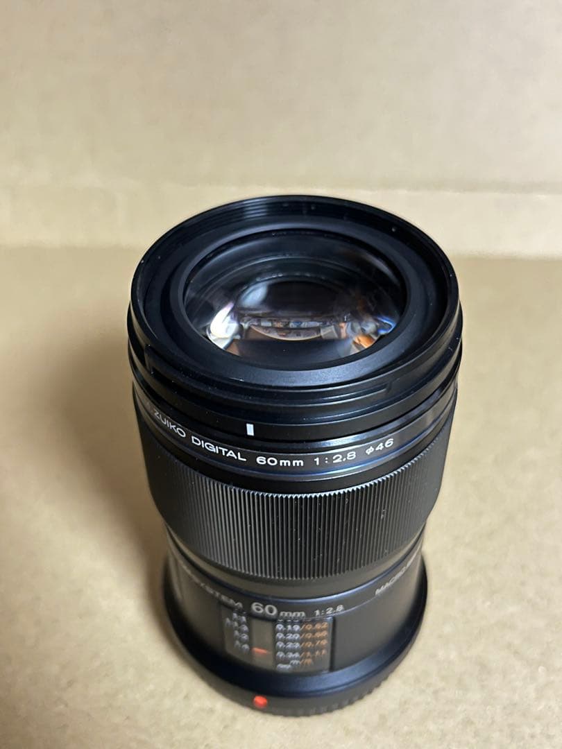 【美品】M.ZUIKO ED 60mm F2.8 Macro（プロテクター付き）