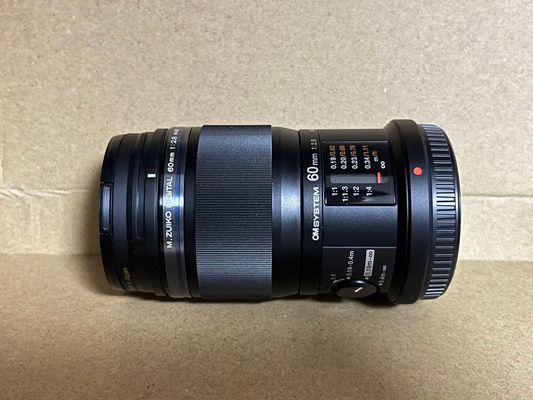 【美品】M.ZUIKO ED 60mm F2.8 Macro（プロテクター付き）