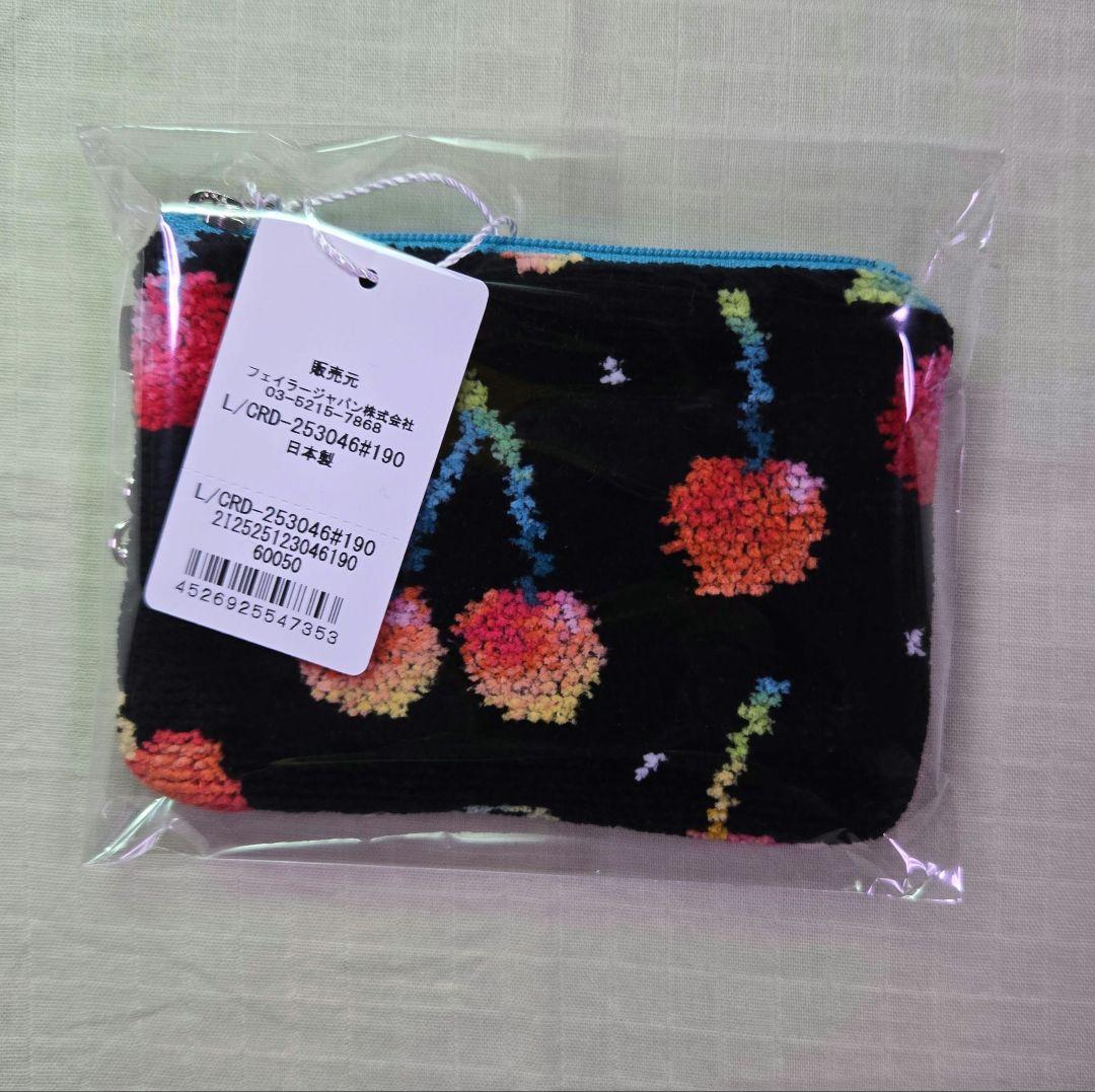 ☘️フェイラー　チェリードット　'ハンカチ'　'キー&カードケース'　未開封☘️