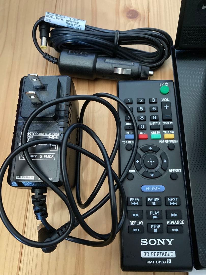 ほぼ未使用　2018年式ソニー SONY BDP-SX910ポータブルブルーレイ