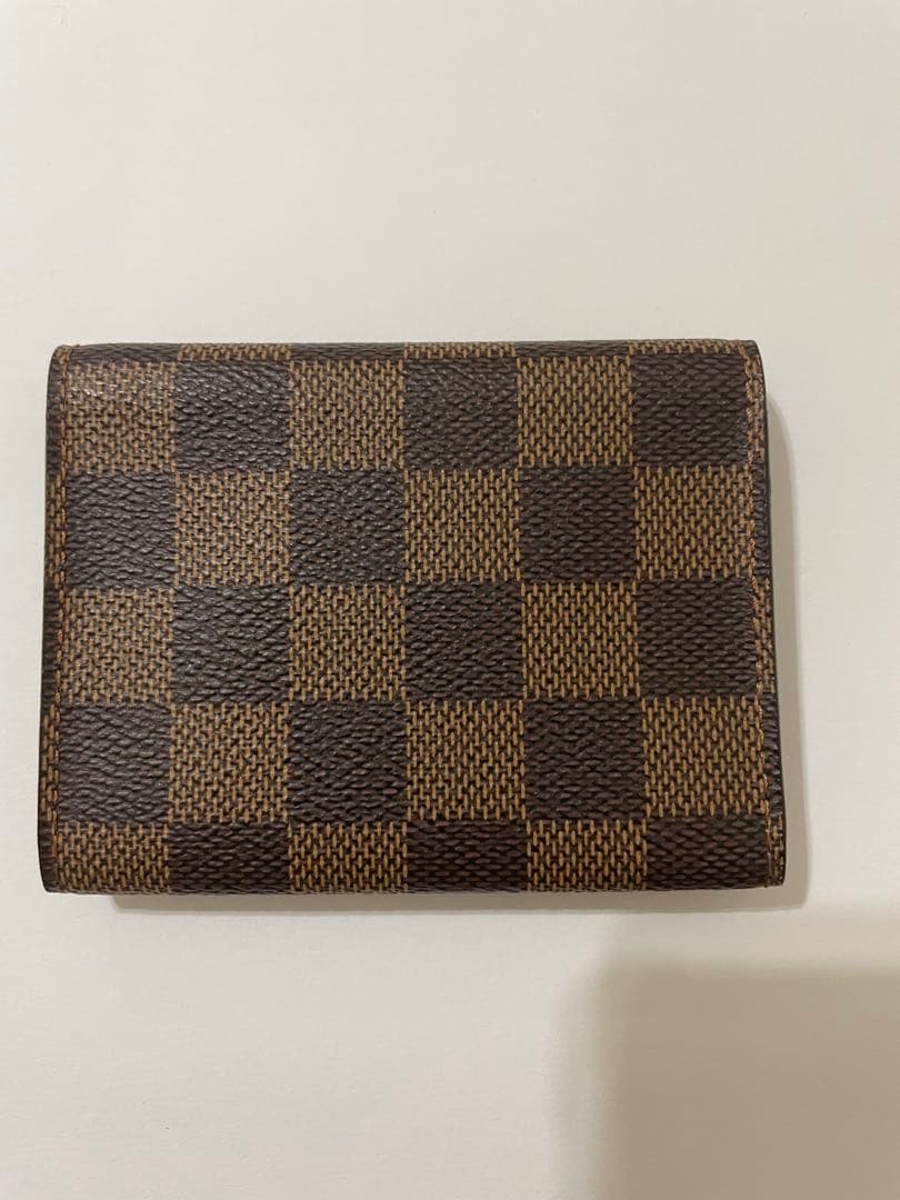 ルイヴィトン ダミエ 名刺入れ 三越福岡店で購入しました