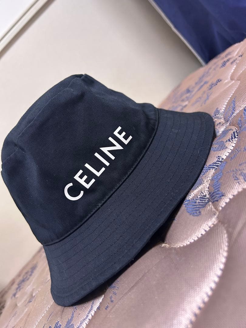 CELINE バケットハット　国内正規品　Lサイズ美品