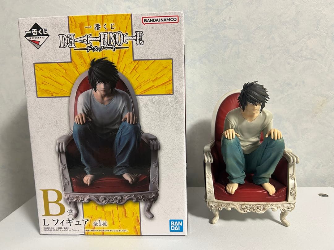 デスノート 一番くじ L フィギュア B賞 G商品アクリルスタンド4点