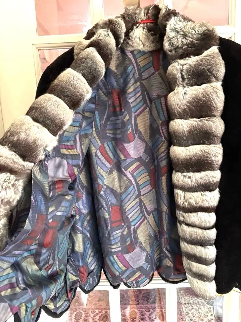 高級ミンクのリアルファーコート