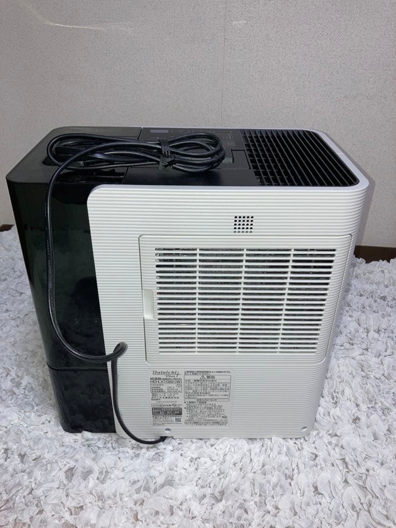 デジタル加湿器 ホワイト/ブラック