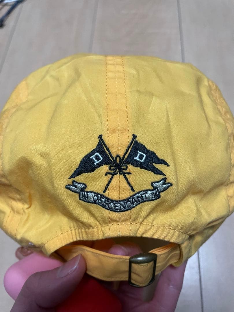帽子 descendant BOX 5PANEL yellow
