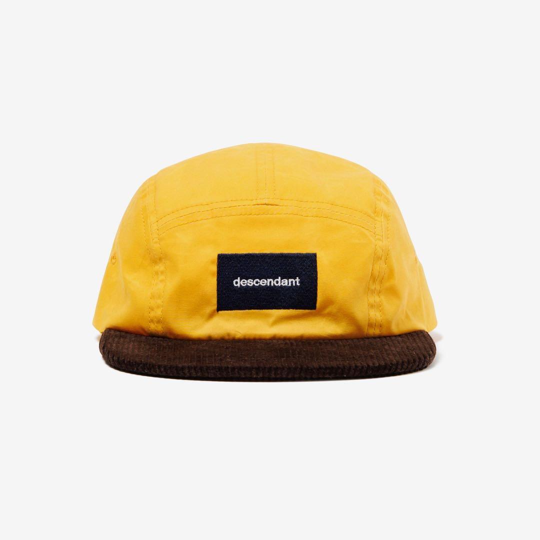 帽子 descendant BOX 5PANEL yellow