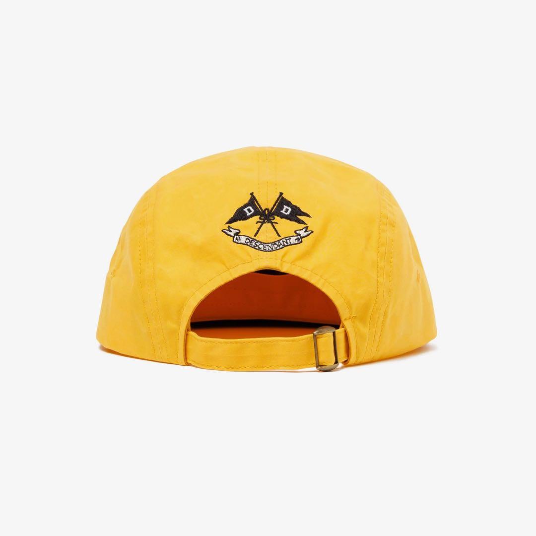 帽子 descendant BOX 5PANEL yellow