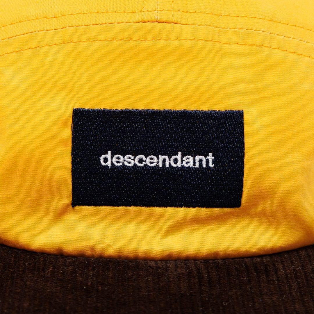 帽子 descendant BOX 5PANEL yellow