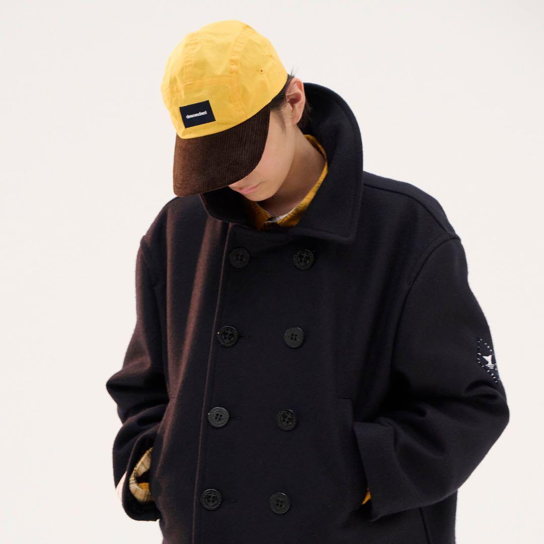 帽子 descendant BOX 5PANEL yellow