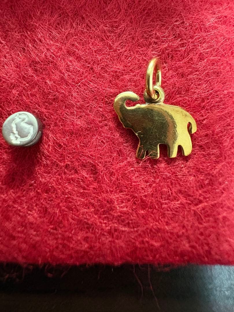 馬*様 ポメラート dodo エレファント　K18ペンダントトップ