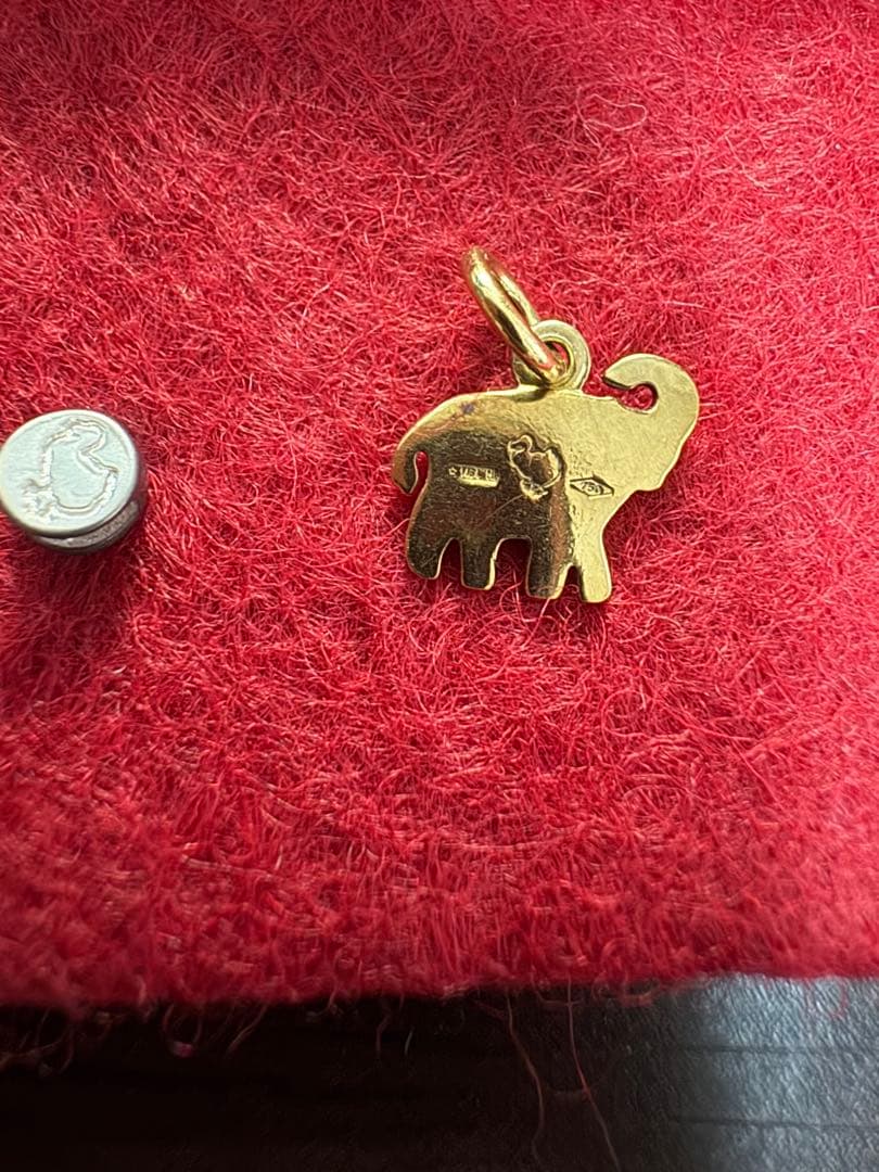 馬*様 ポメラート dodo エレファント　K18ペンダントトップ