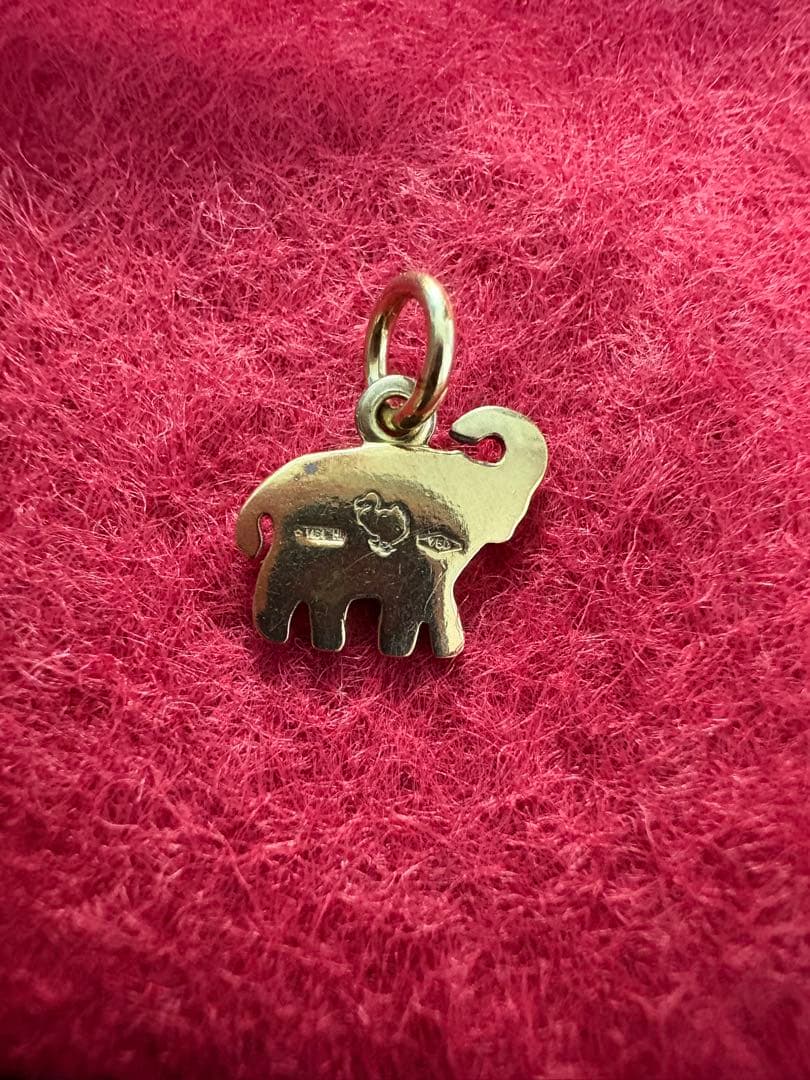 馬*様 ポメラート dodo エレファント　K18ペンダントトップ