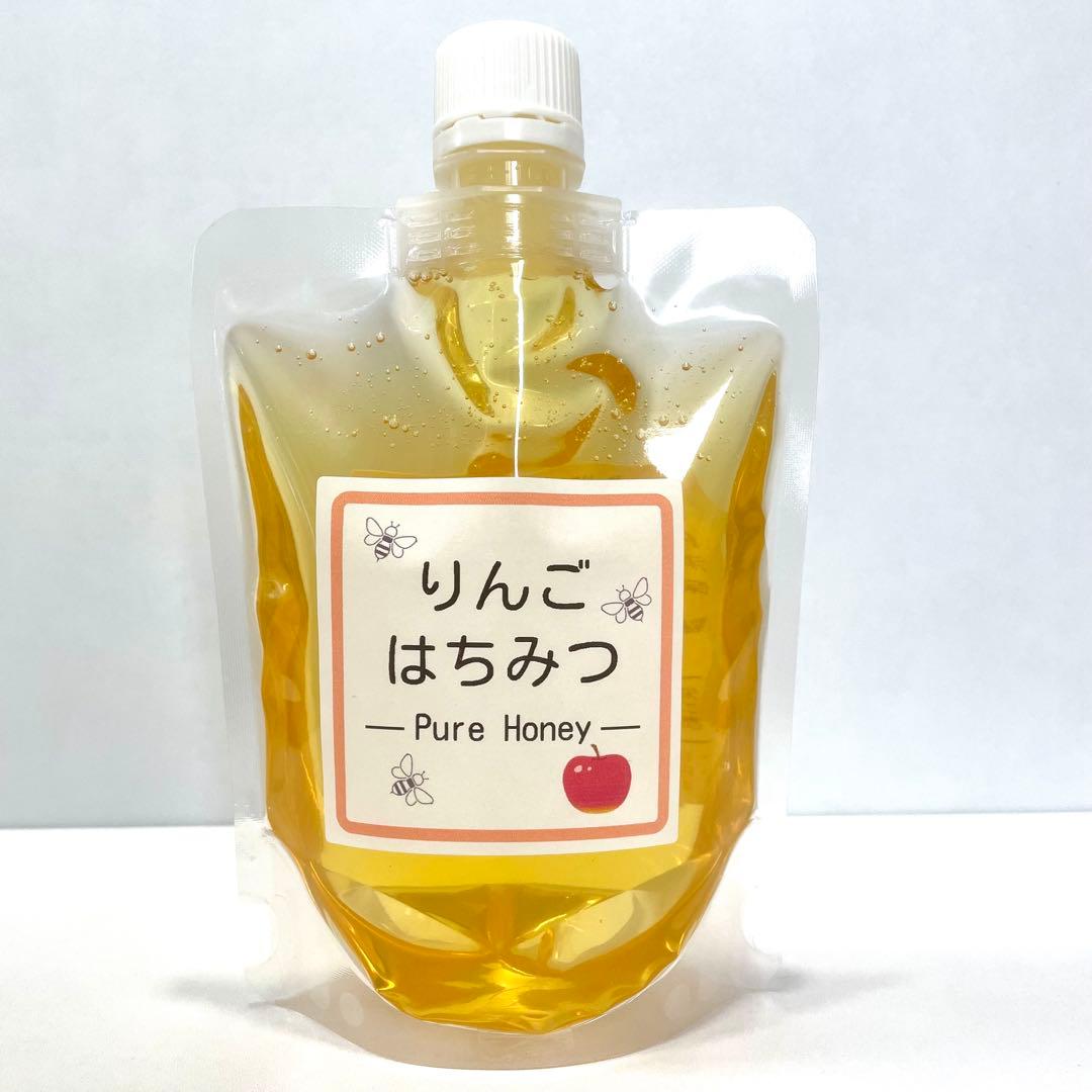 国産〈信州産〉天然はちみつ　新蜜【りんご】2【アカシア】8セット　各300g