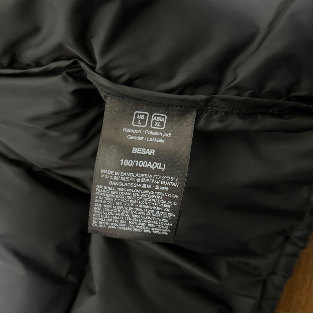THE NORTH FACE ブラック ダウンジャケット US L